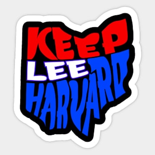 Ohio: Keep Lee-Harvard Sticker